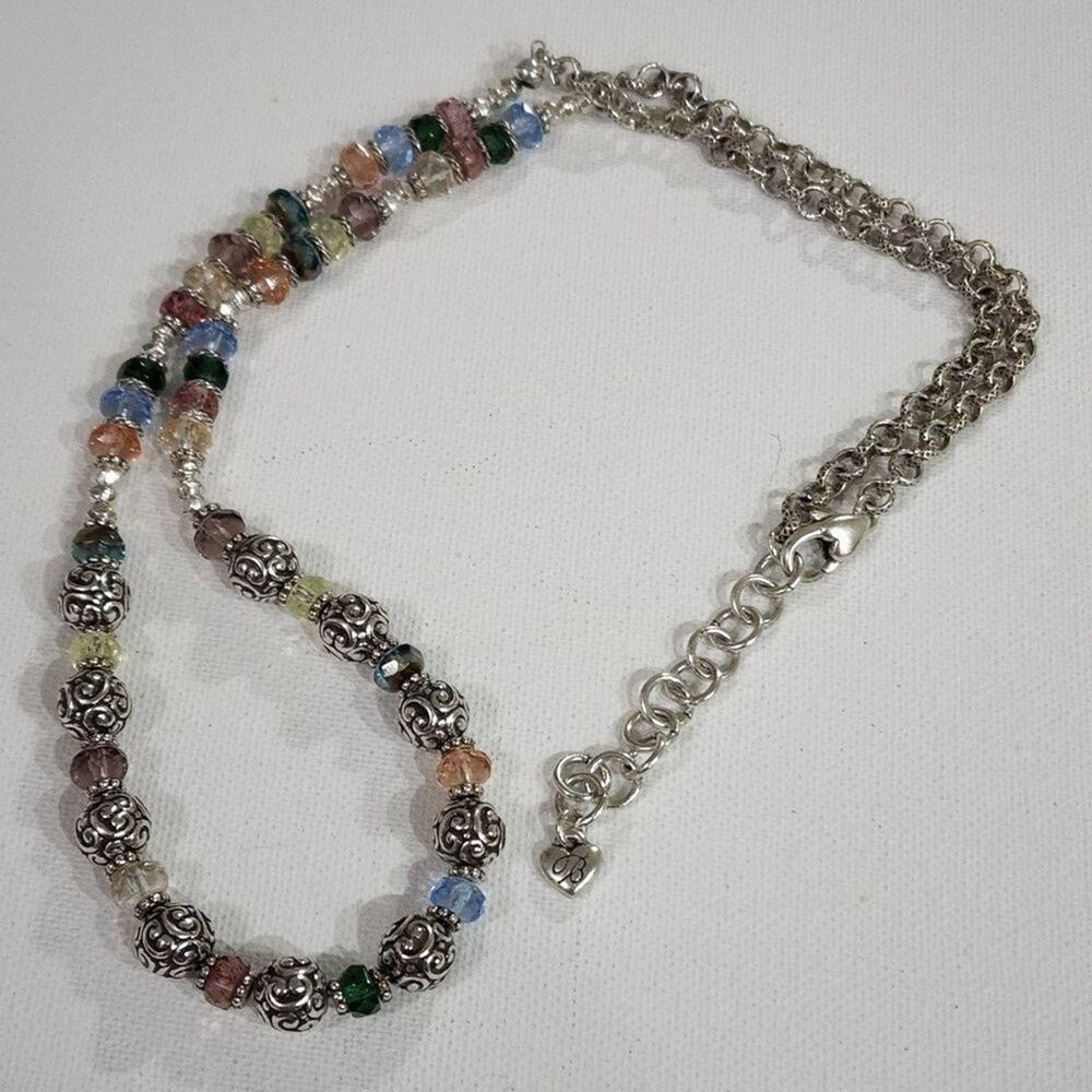 BRIGHTON‎ Latika Swarovski crystal and ball long necklace